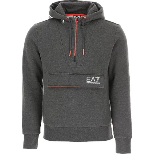 ea7 grey hoodie